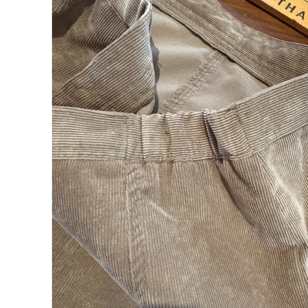 Company Collection Tan Corduroy Midi Skirt Beige A-Line Size 10P Cottagecore